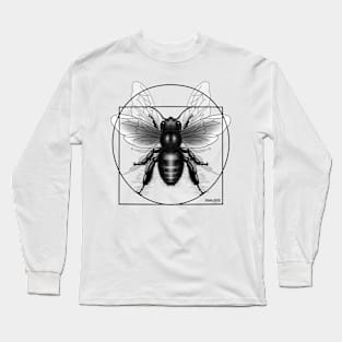 Vitruvian Bee Long Sleeve T-Shirt